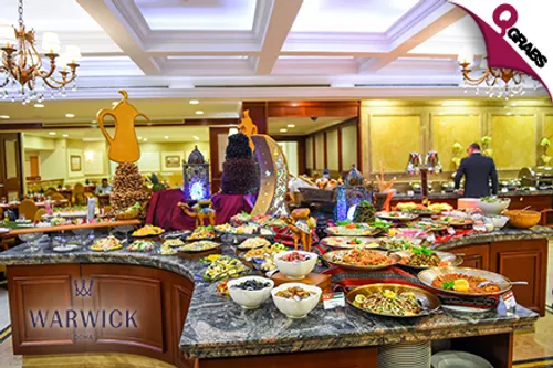 From QR30 Indulge in Delicious Ramadan Iftar & Suhoor Buffet at the L’ auberge Restaurant in Warwick Doha Hotel! (Up to QR180 Value)